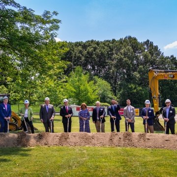 USDA-FSIS lab groundbreaking ceremony.