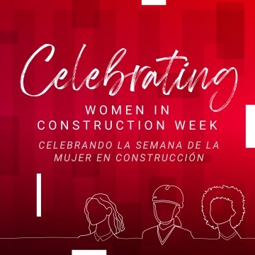 Women in construction week graphic