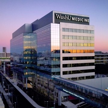 Exterior view of the Washington University School of Medicine Neuroscience building