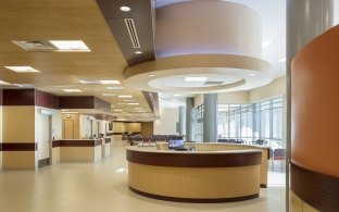 Yuma Regional Medical Center Emergency Department lobby desk and seating area